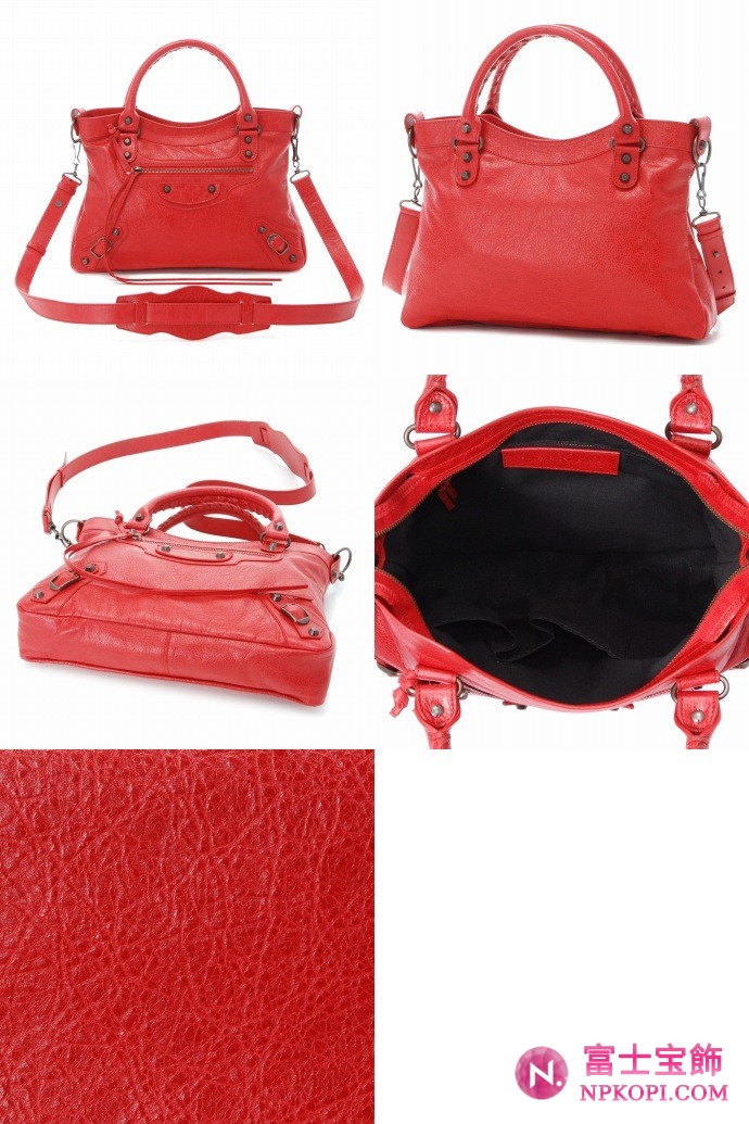 BALENCIAGA/バレンシアガ 2012年春夏THE TOWNストラップ付きエディターズバッグ 240579 D94JT 6480 